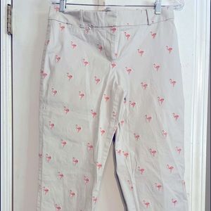 Pink flamingo Capri pants